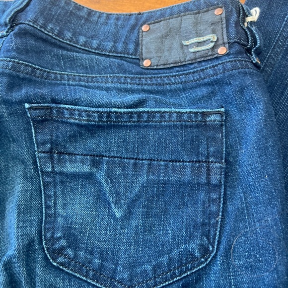 Diesel Blue Flare Wide Leg Jeans Size 30 Made in Italy Women’s jeans - Picture 8 of 16